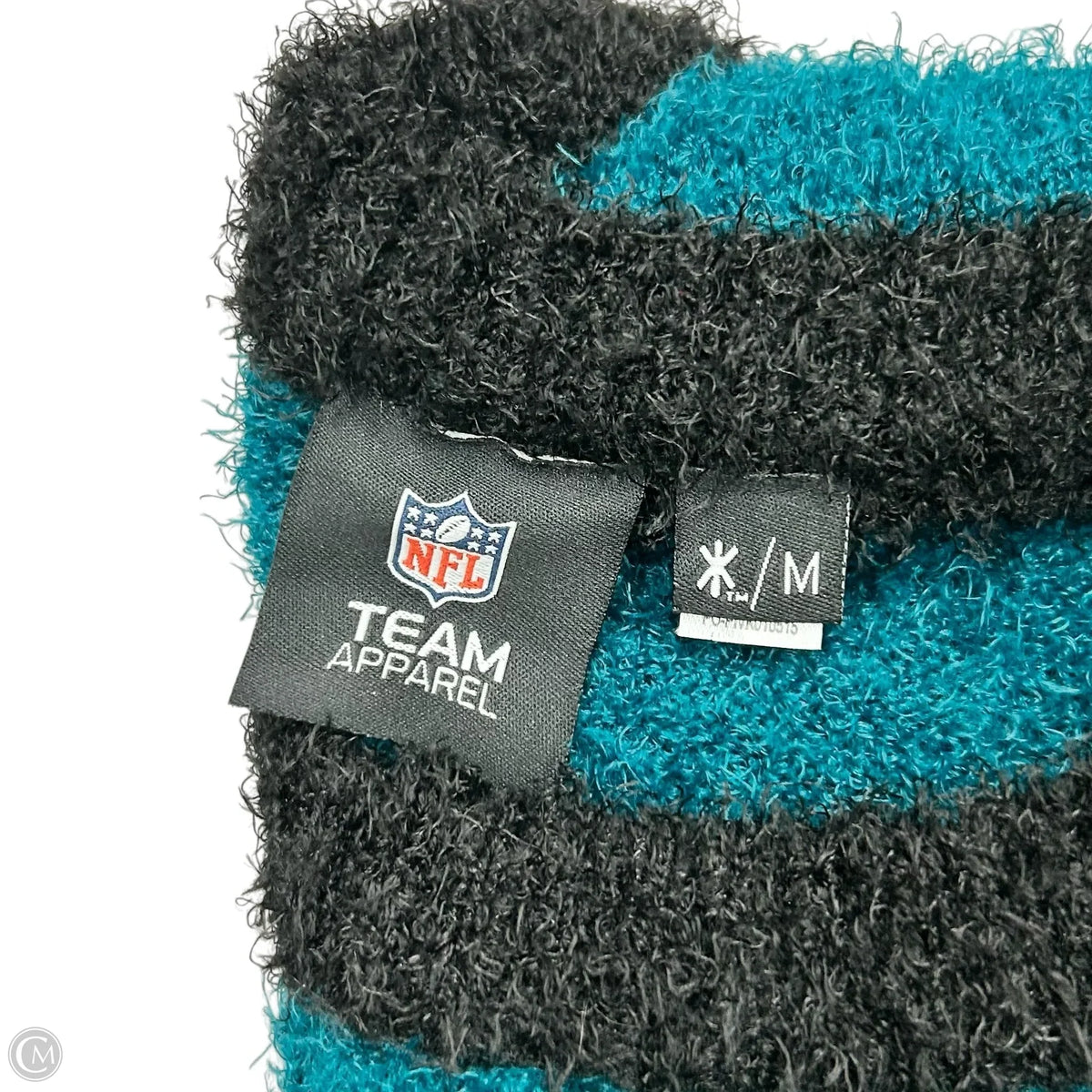 Sweater By Nfl In Black & Green, Size: M
