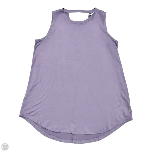 Athletic Tank Top By Livi Active In Purple, Size: L