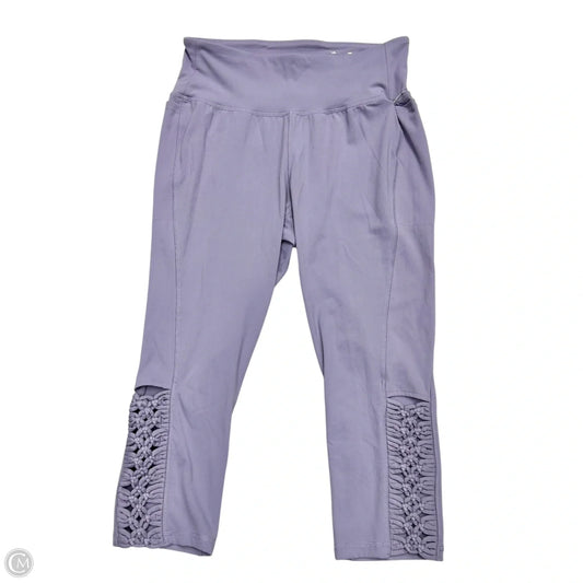 Athletic Leggings By Livi Active In Purple, Size: Xl