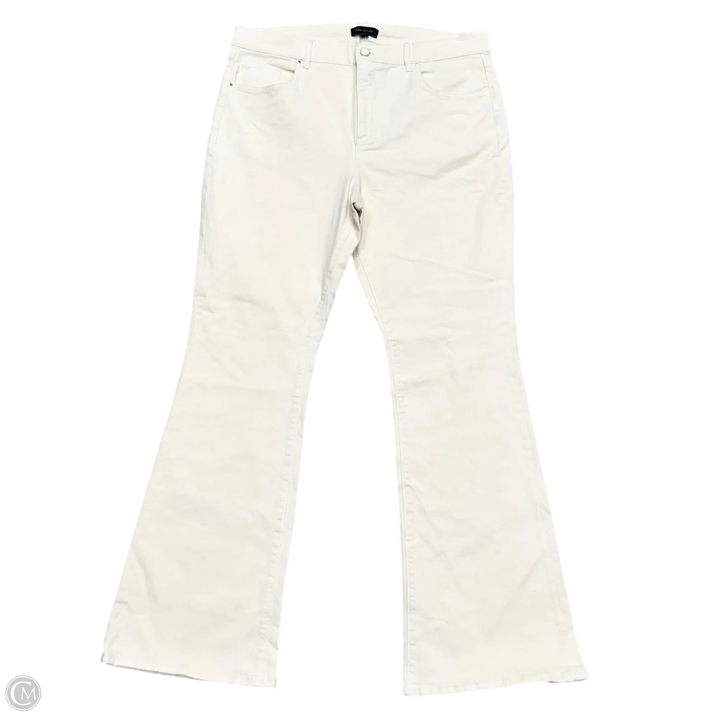 Pants Boot Cut By Ann Taylor In Cream, Size: 16