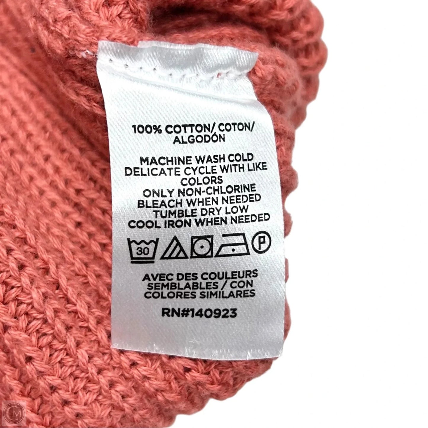 Sweater By Loft In Coral, Size: Xl