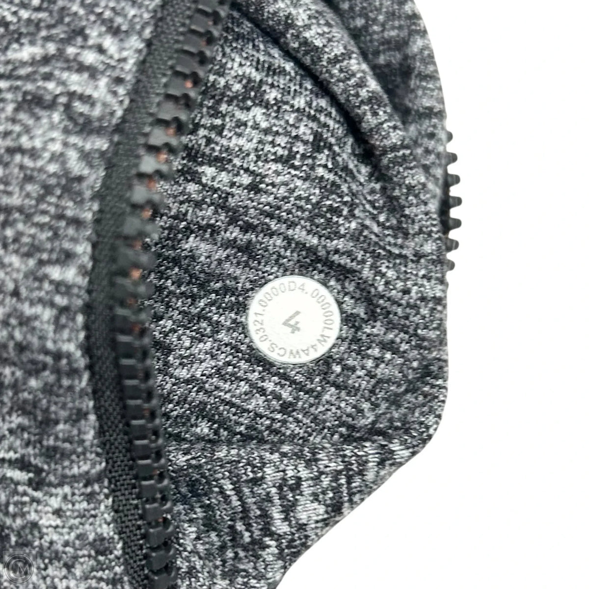 Athletic Jacket By Lululemon In Grey, Size: S