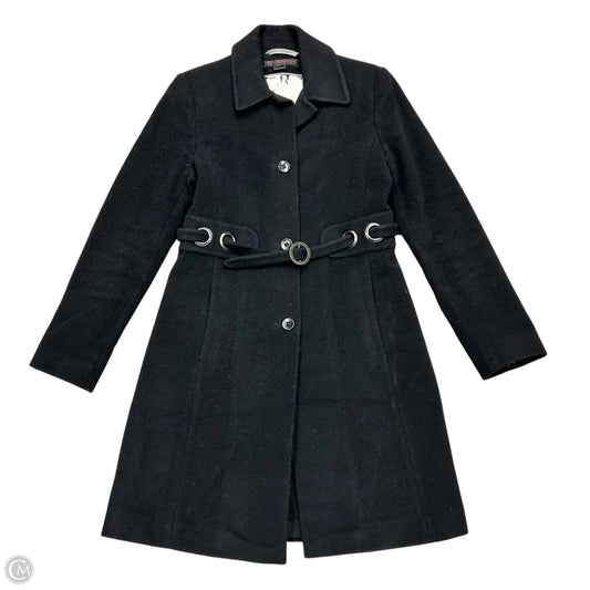 Coat Peacoat By Via Spiga In Black, Size: S