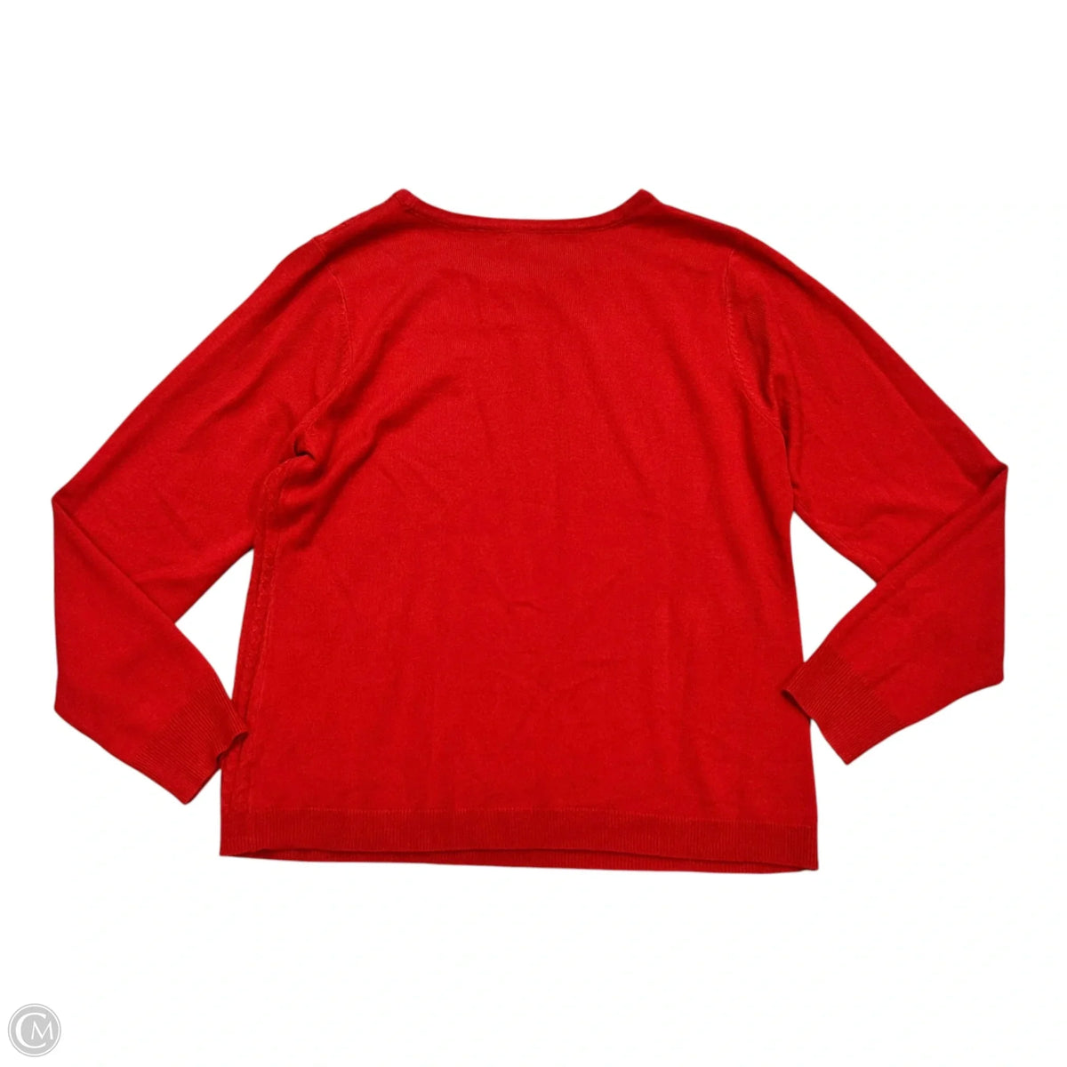 Sweater By Napa Valley In Red, Size: Xl
