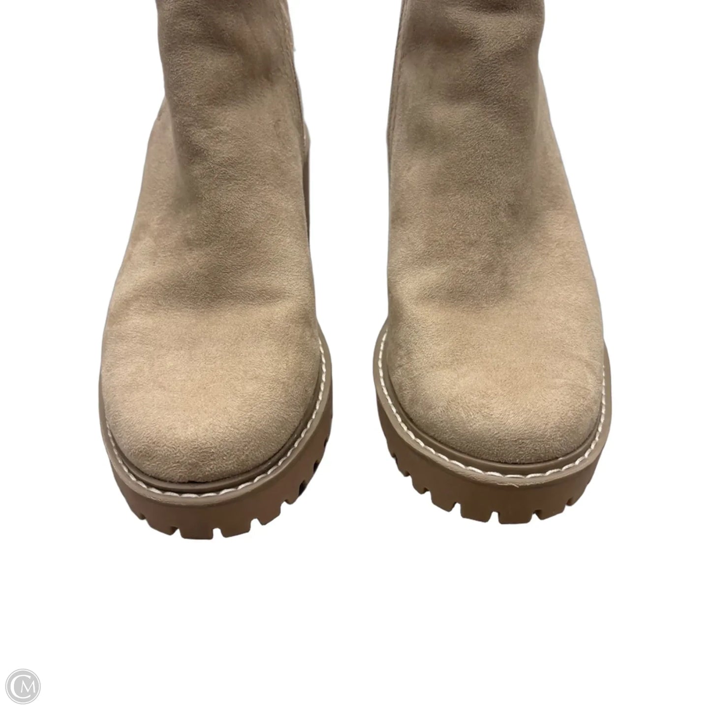 Boots Ankle Heels By Universal Thread In Tan, Size: 6