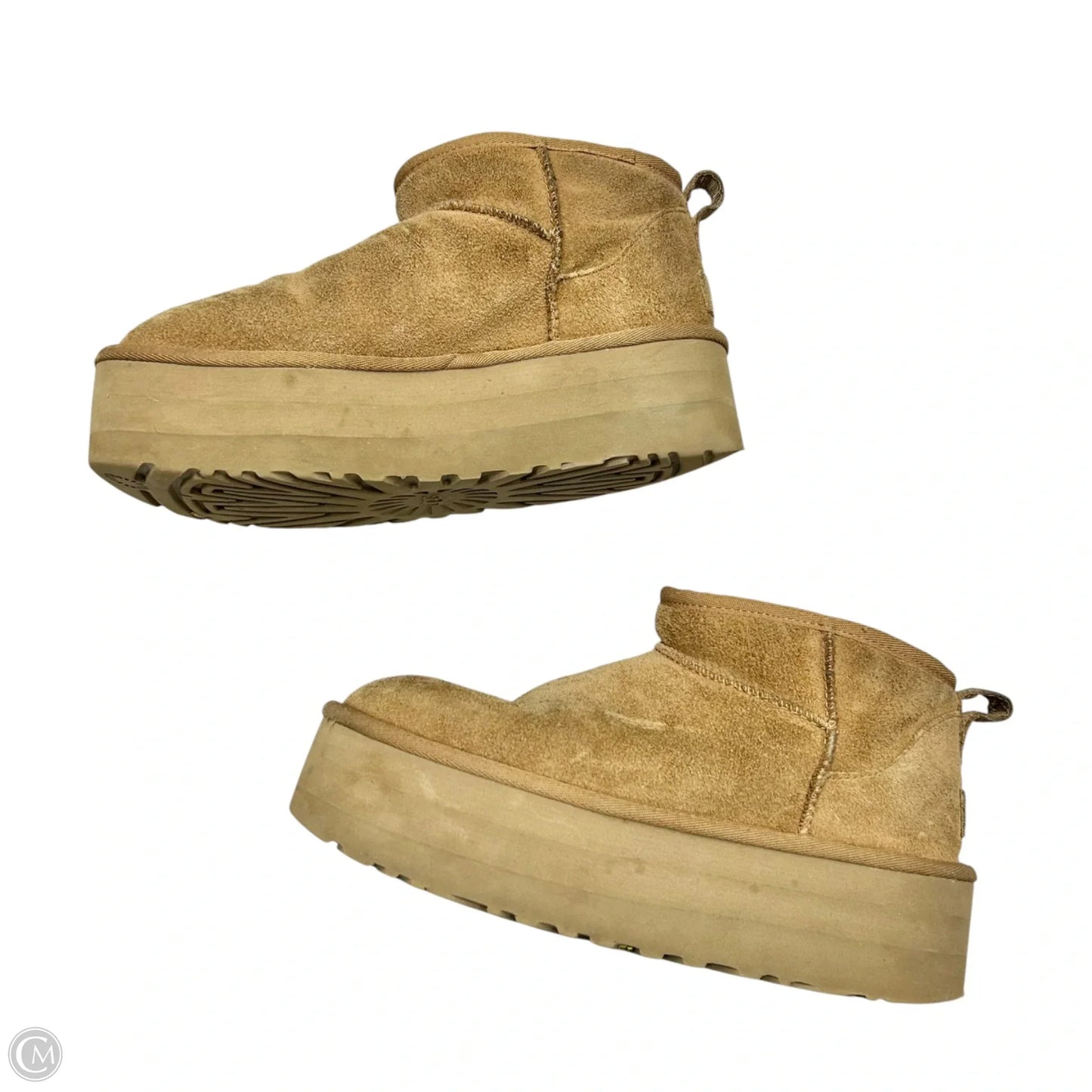 Boots Designer By Ugg In Tan, Size: 7