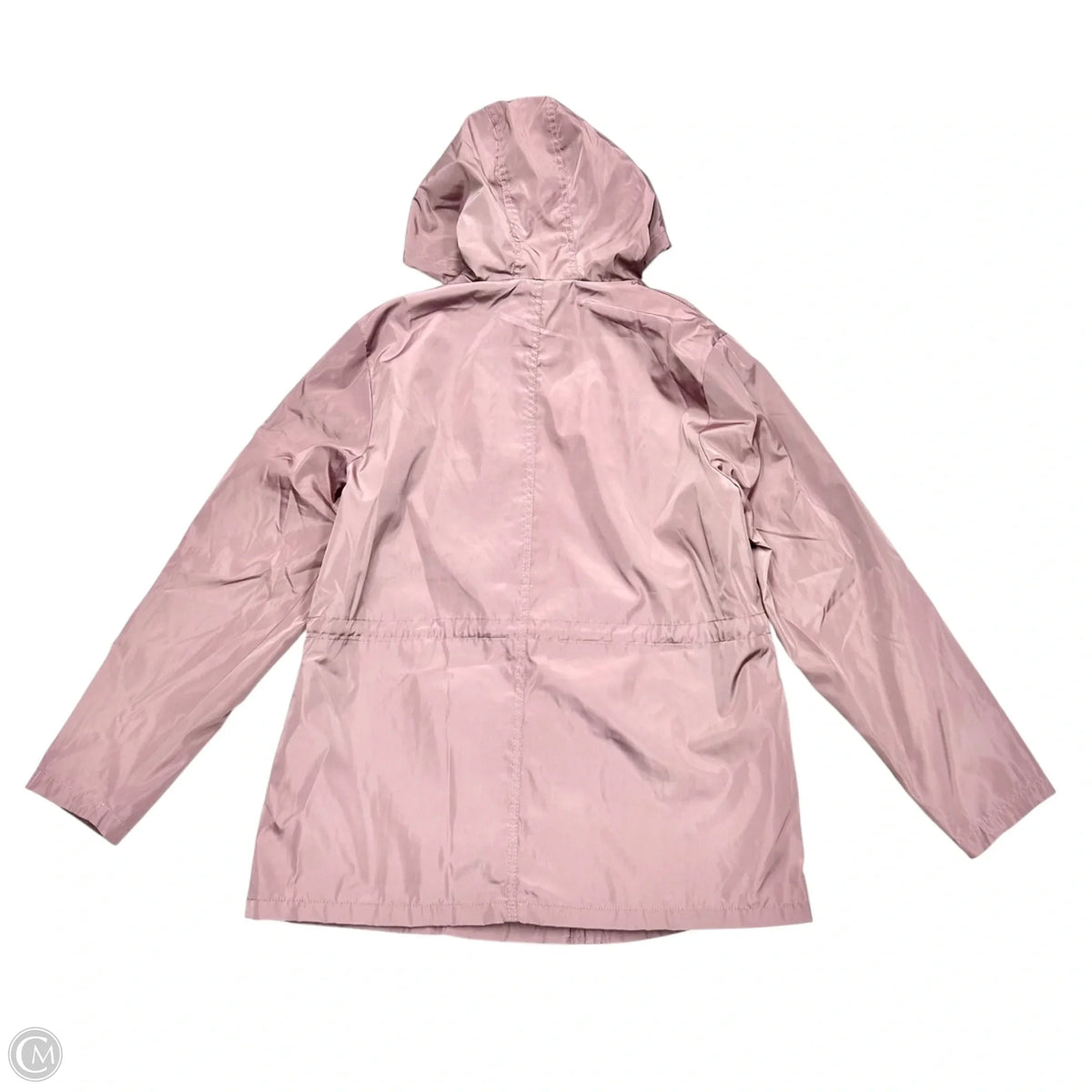 Coat Raincoat By Cavalini In Mauve, Size: 1x