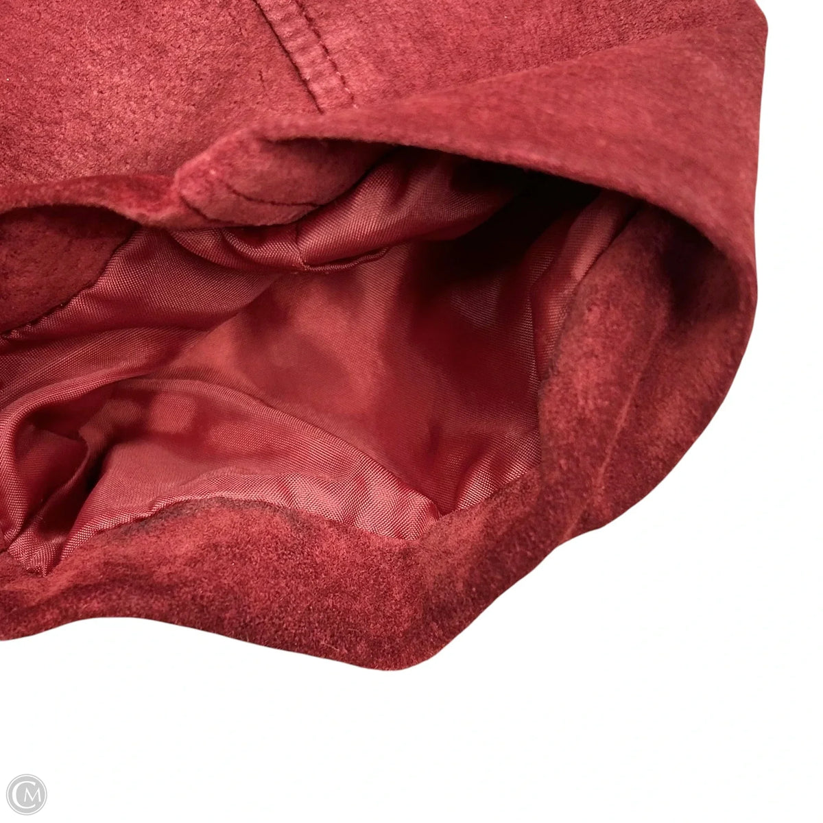 Jacket Leather By Atelier In Red, Size: Xl