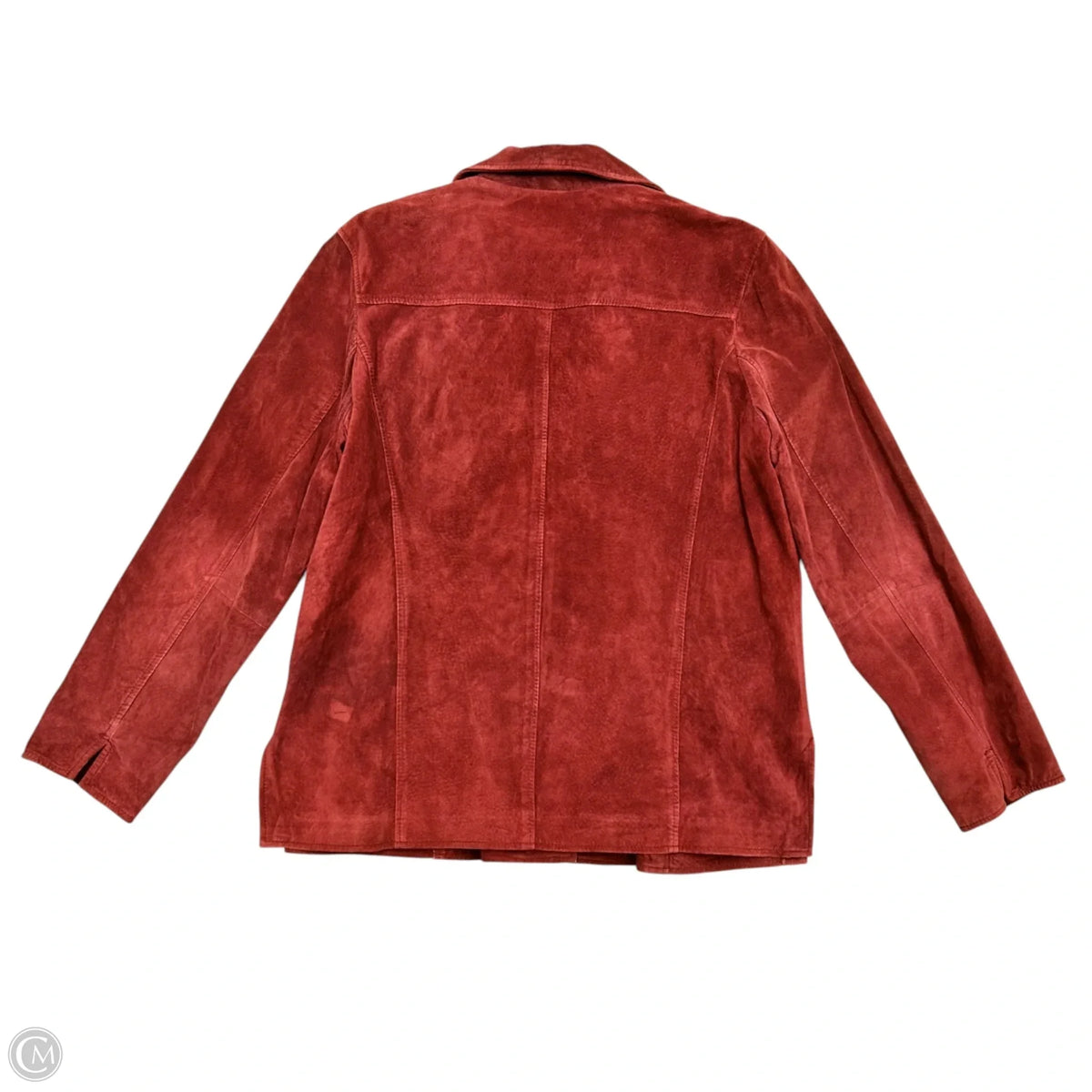Jacket Leather By Valerie Stevens In Red, Size: Xl