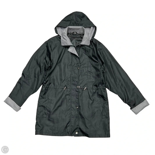Jacket Windbreaker In Black, Size: Xl