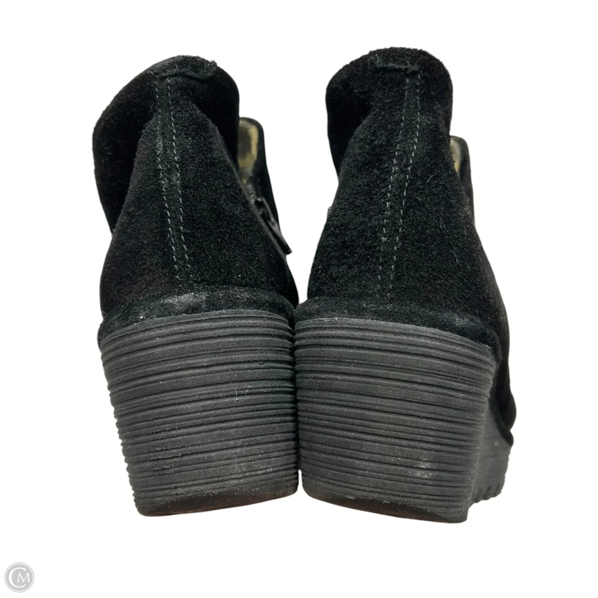 Boots Ankle Heels By Fly London In Black, Size: 8.5