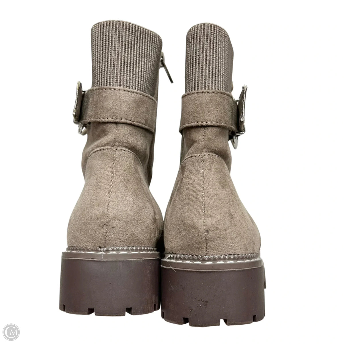 Boots Combat By Primark In Tan, Size: 8
