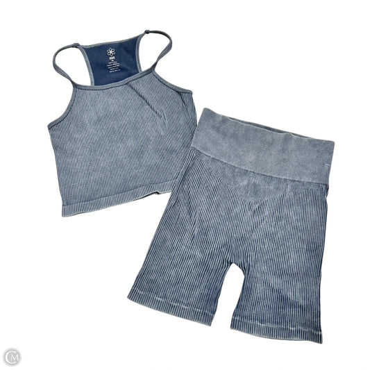 Athletic Shorts 2pc By Aura In Blue, Size: S