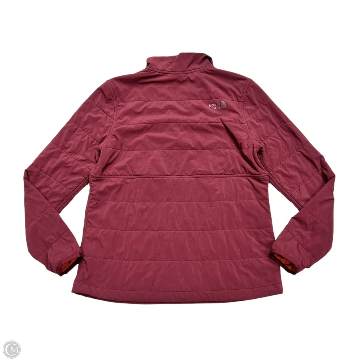 Athletic Jacket By The North Face In Maroon, Size: M