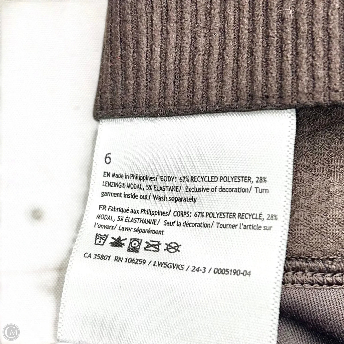 Athletic Pants By Lululemon In Brown, Size: S