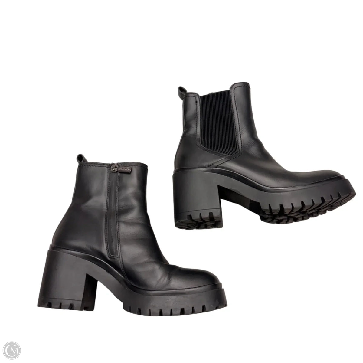 Boots Ankle Heels By Blondo In Black, Size: 7