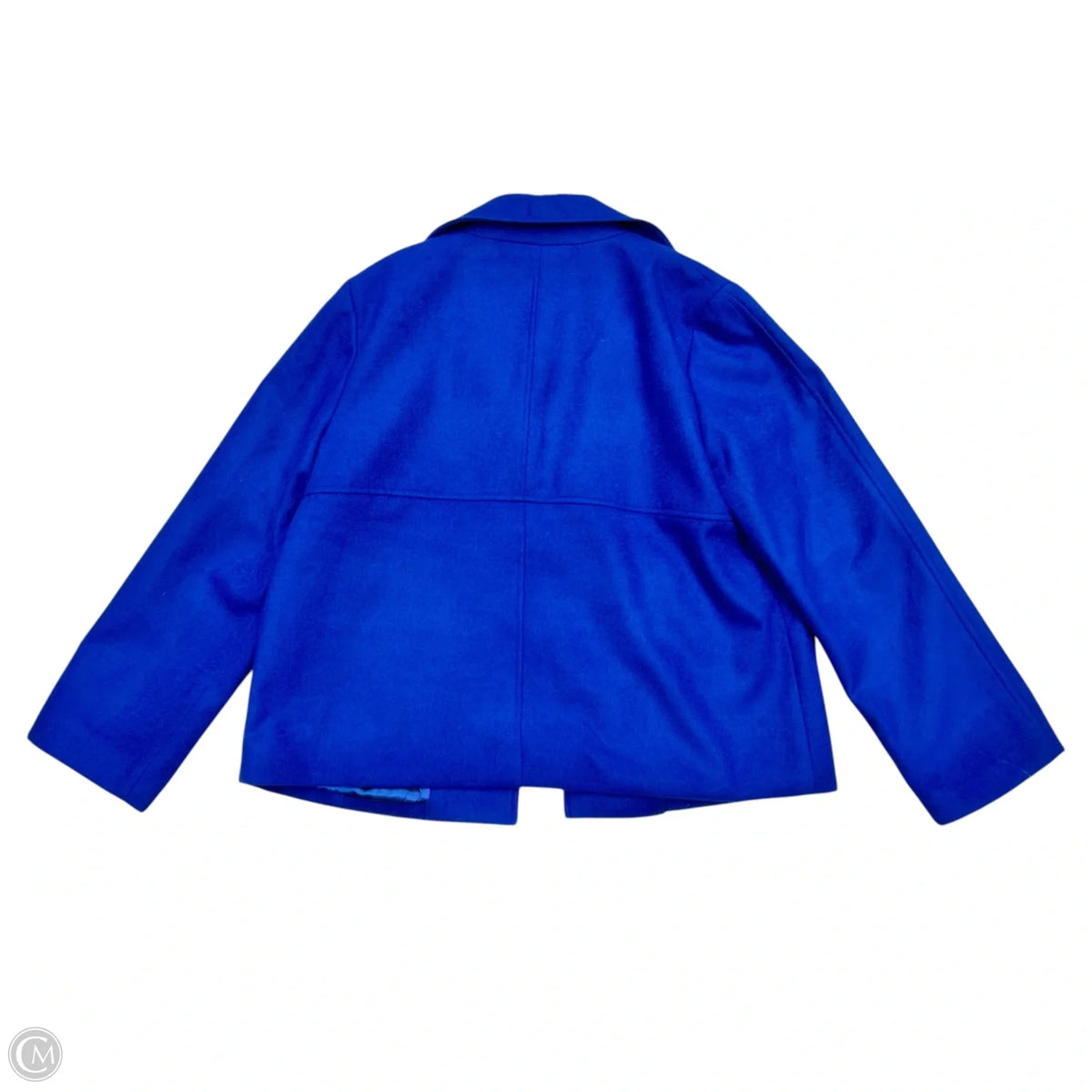 Jacket Shirt By Chicos In Blue, Size: M