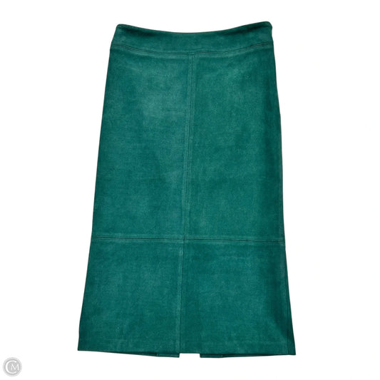 Skirt Midi By Anthropologie In Green, Size: 6