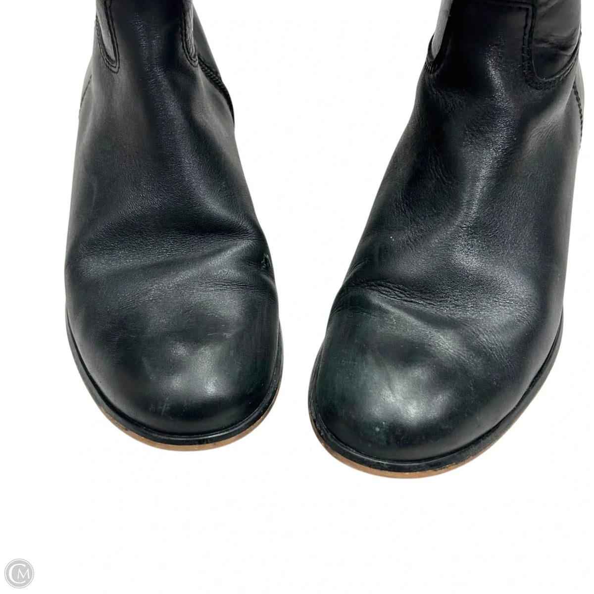 Boots Knee Heels By Corso Como In Black, Size: 8.5