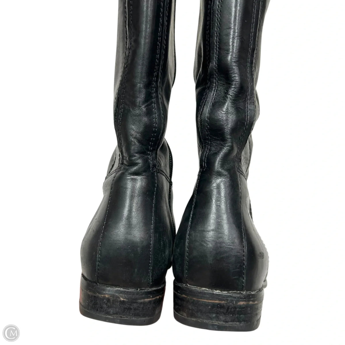 Boots Knee Heels By Corso Como In Black, Size: 8.5