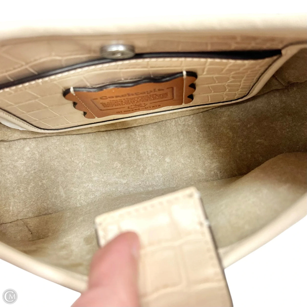 Handbag Designer By Coach, Size: Small