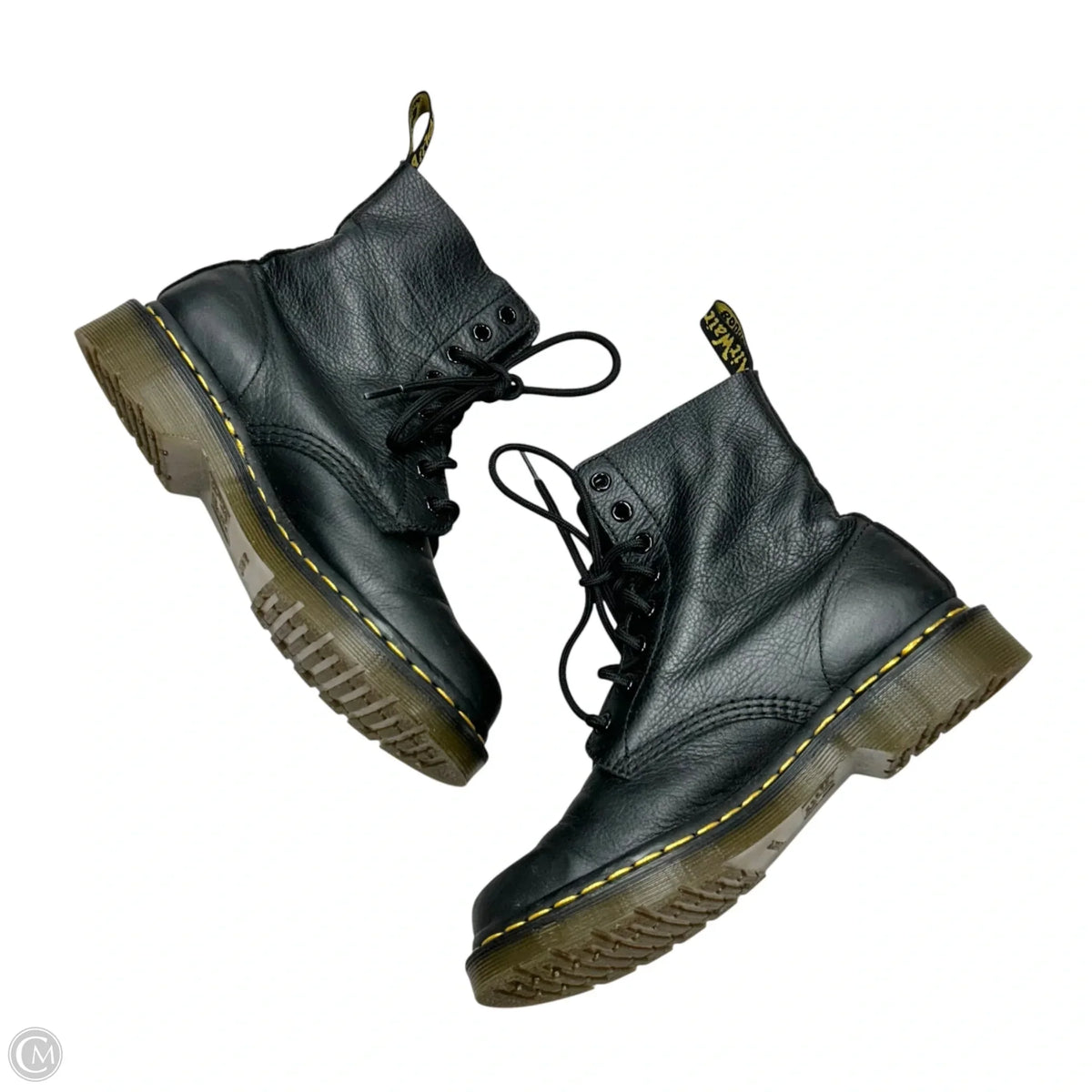 Boots Combat By Dr Martens In Black, Size: 8