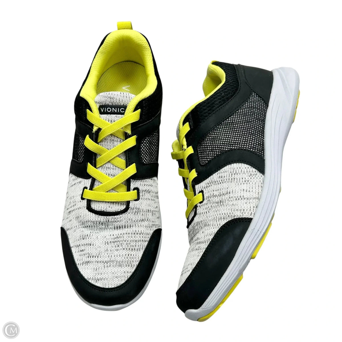 Shoes Athletic By Vionic In Black & Grey, Size: 11