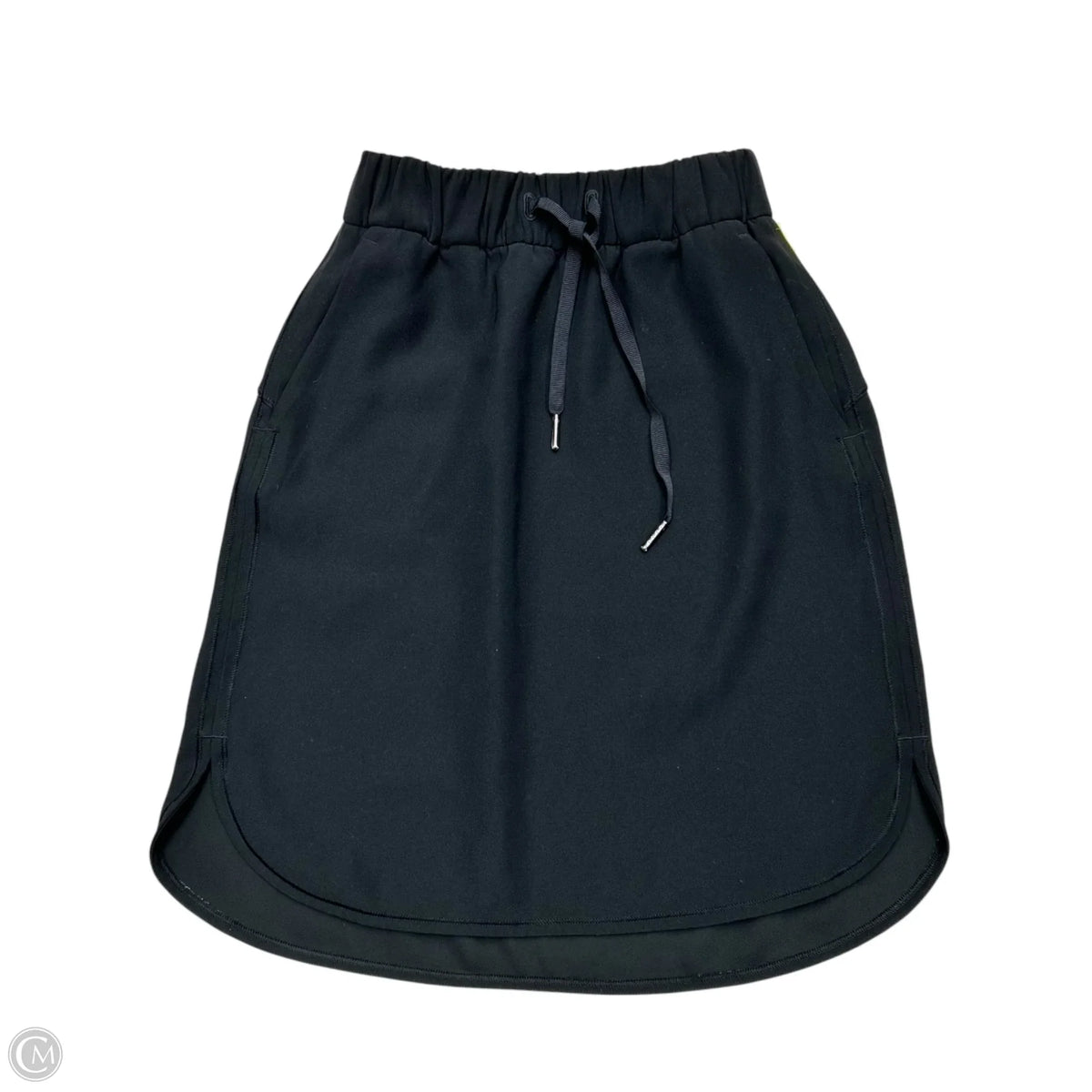 Athletic Skirt By Lululemon In Black, Size: Xs