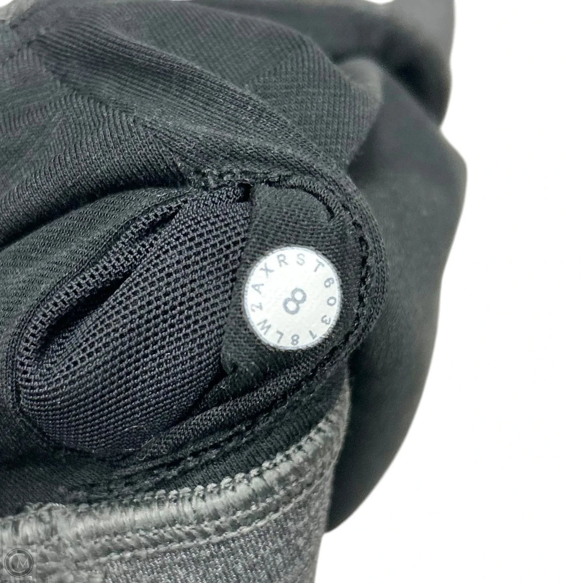 Athletic Bra By Lululemon In Grey & Silver, Size: M