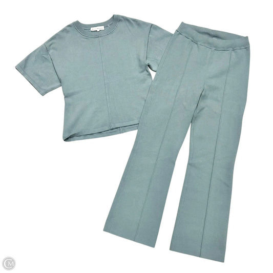 Lounge Set Pants By White And Warren In Blue, Size: S/M
