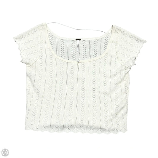 Sweater Cashmere By Free People In Cream, Size: L