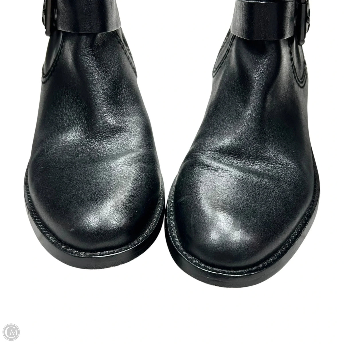 Boots Designer By Coach In Black, Size: 8