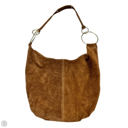 Handbag Leather By Marlon, Size: Large