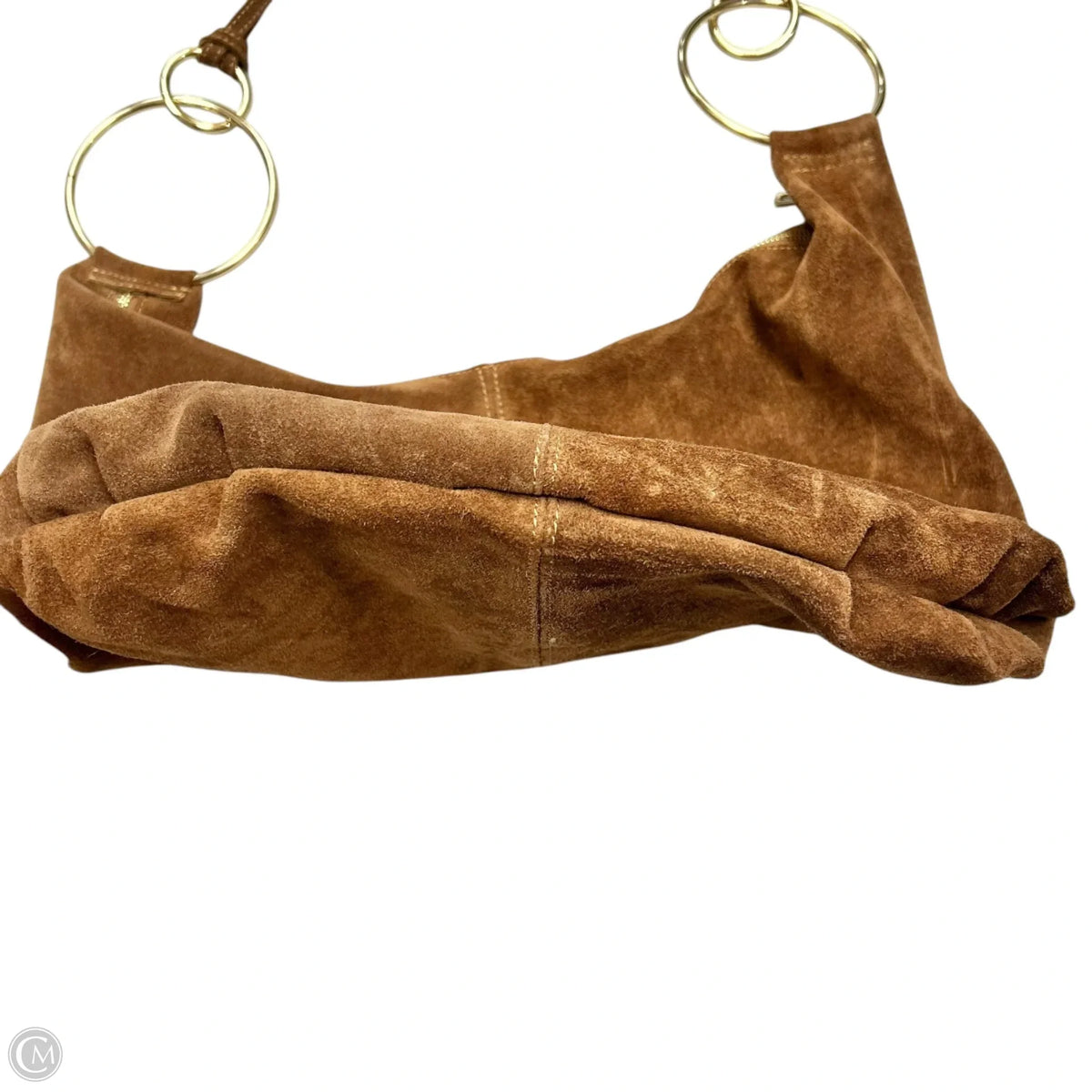 Handbag Leather By Marlon, Size: Large