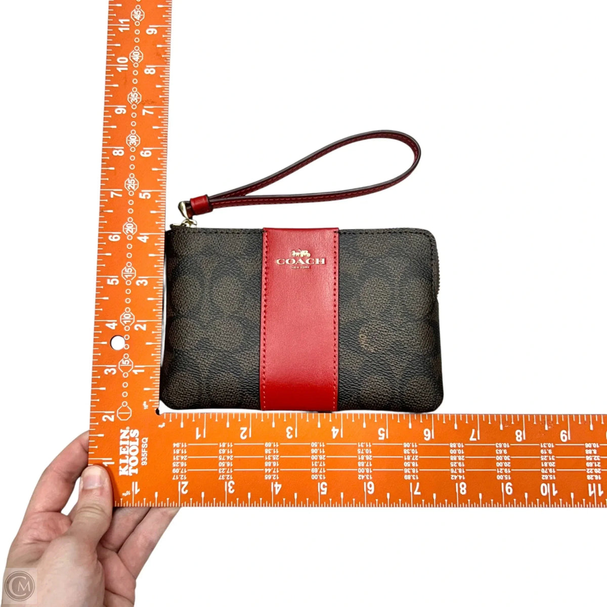 Wristlet Designer By Coach, Size: Small