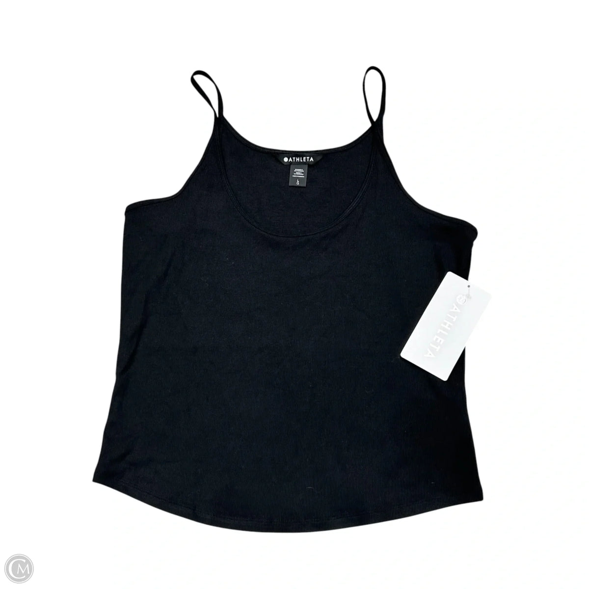 Athletic Tank Top By Athleta In Black, Size: L