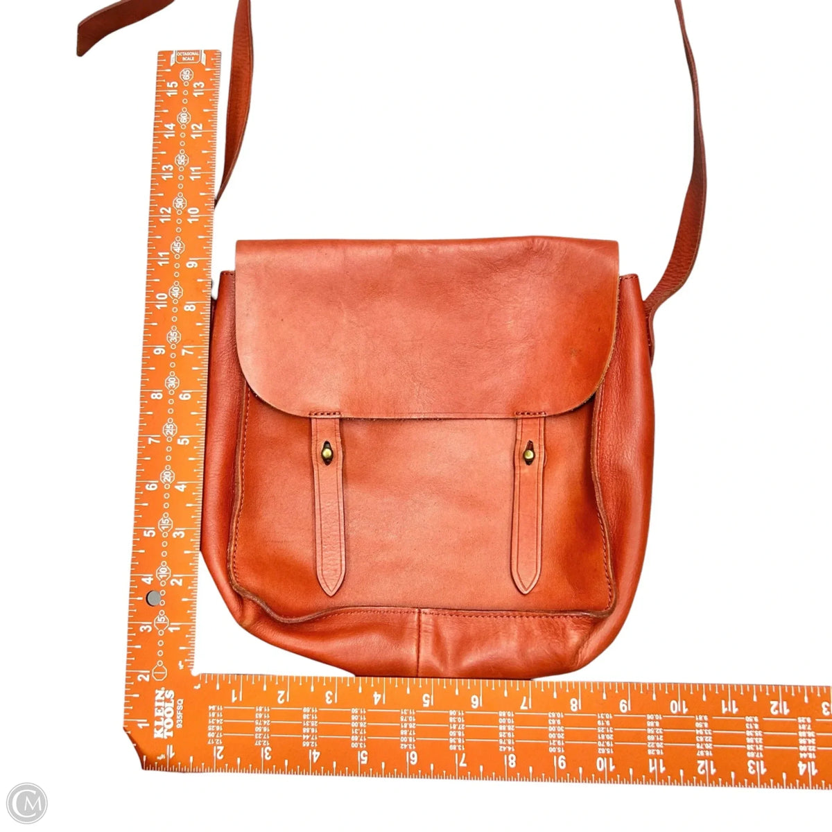 Crossbody Leather By Madewell, Size: Small