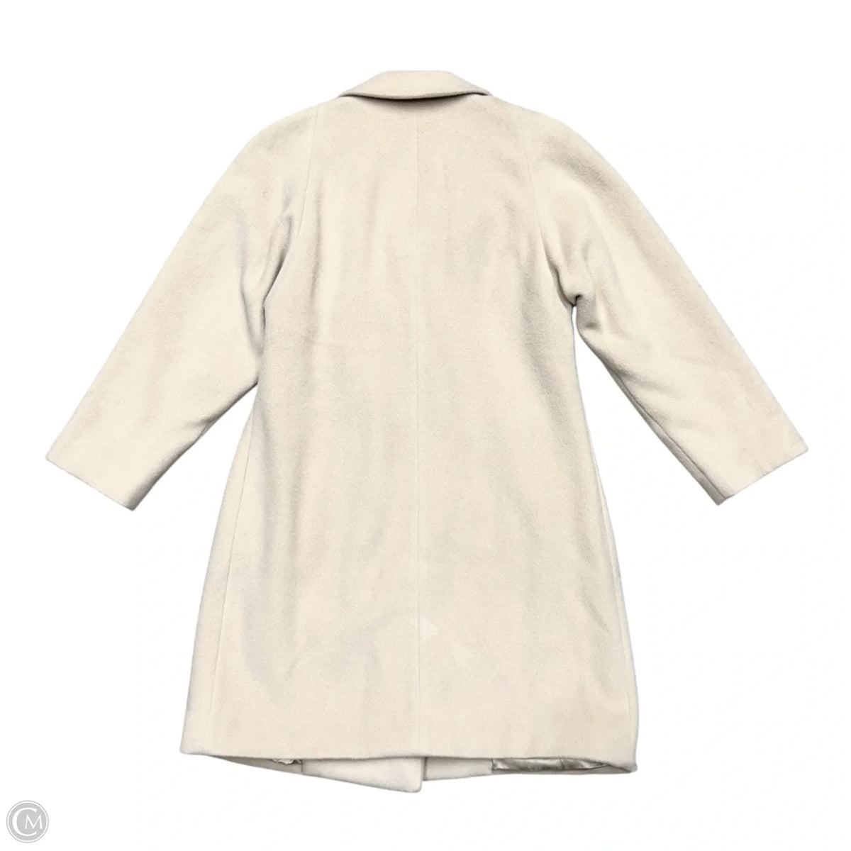 Coat Designer By Neiman Marcus In Cream, Size: S