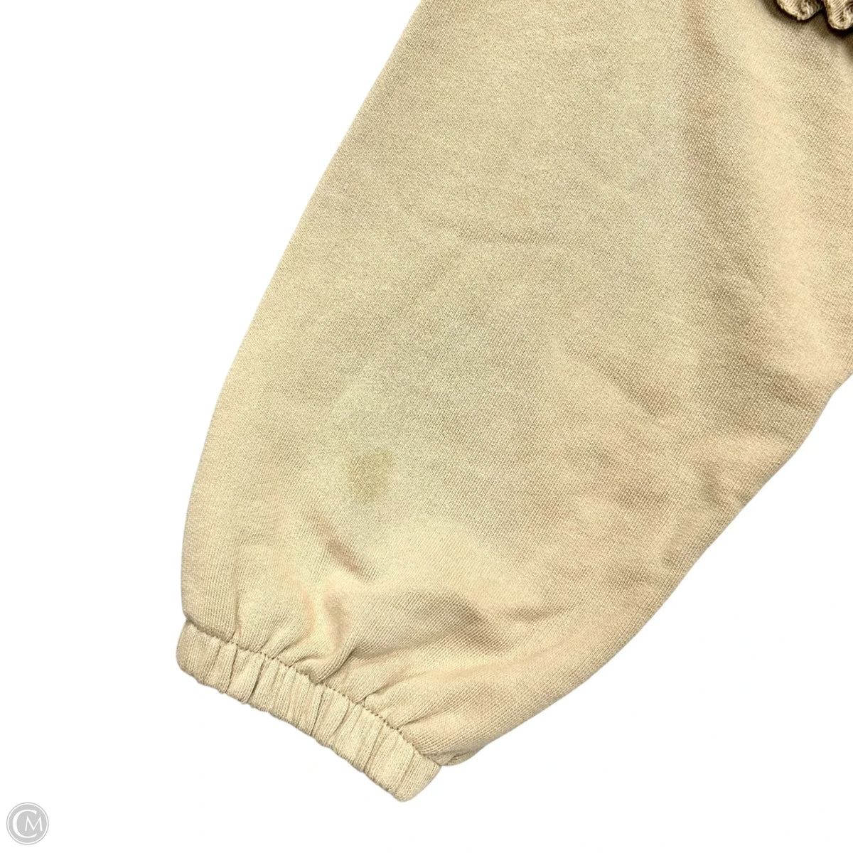 Sweatshirt Designer By Rebecca Minkoff In Tan, Size: S
