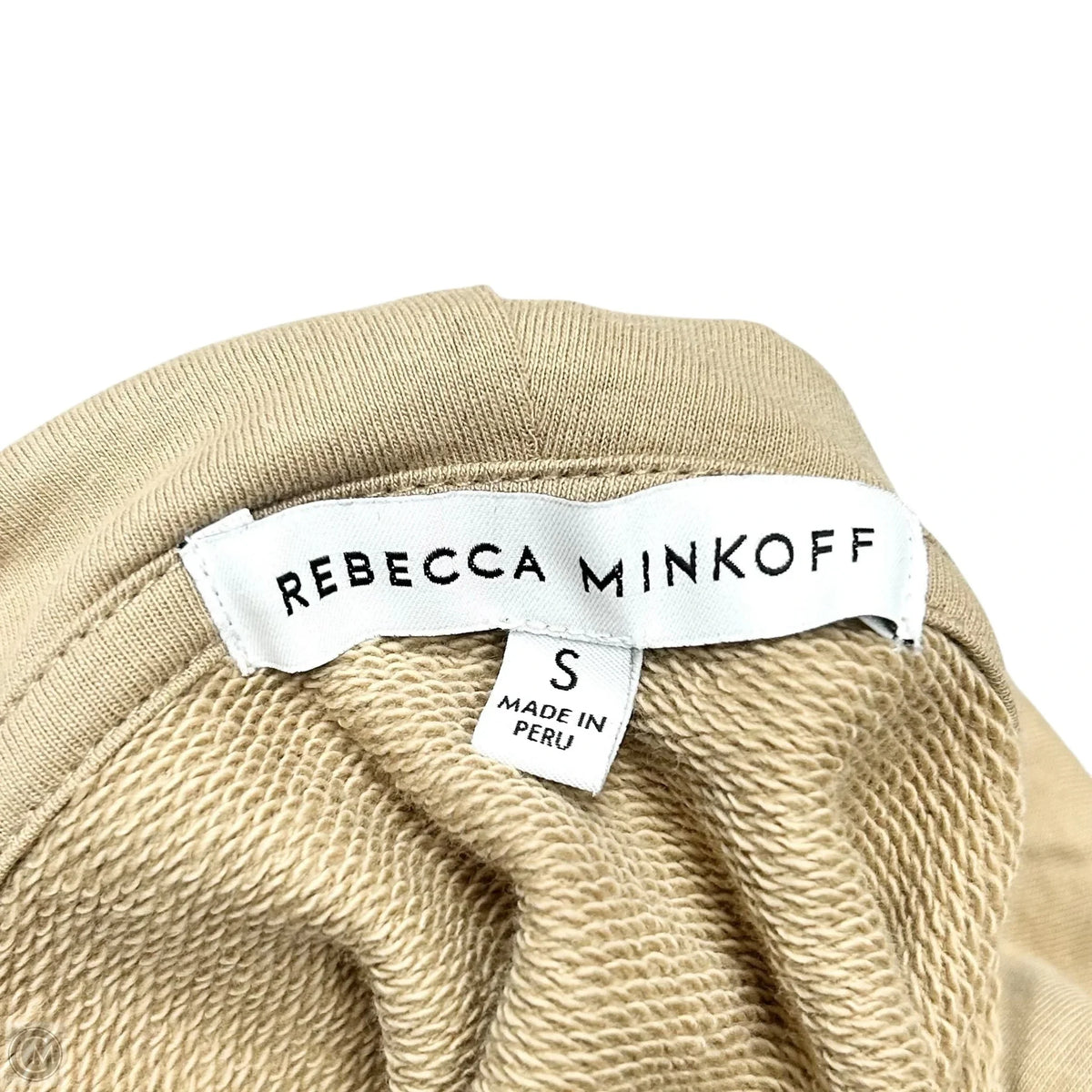 Sweatshirt Designer By Rebecca Minkoff In Tan, Size: S