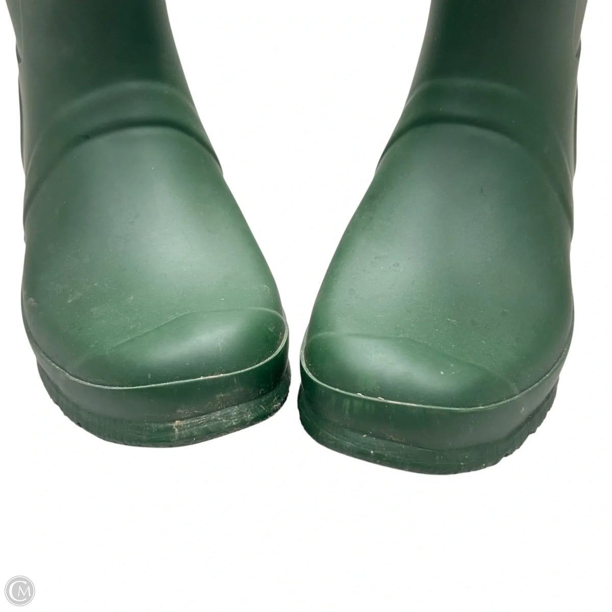 Boots Rain By Hunter In Green, Size: 8