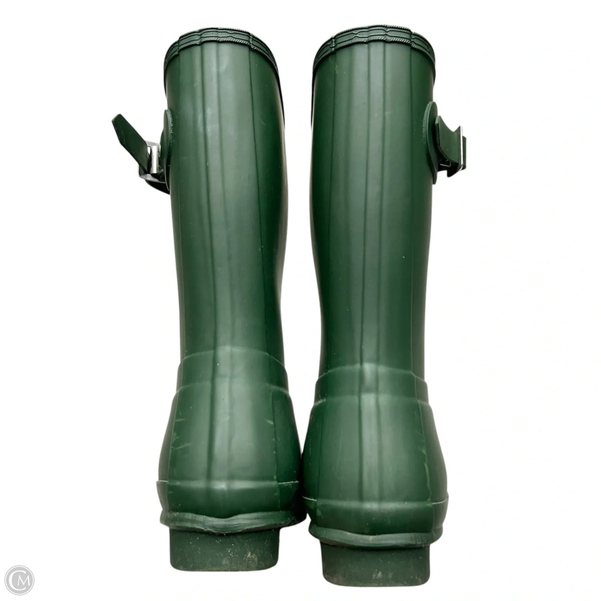 Boots Rain By Hunter In Green, Size: 8