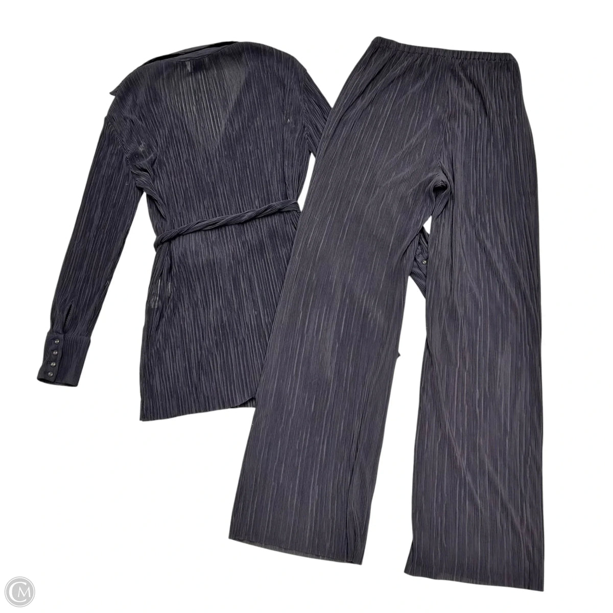 Pants Set 2pc By Dissh In Grey, Size: S