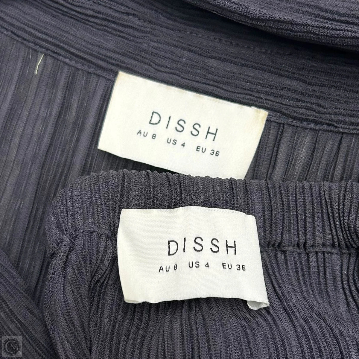 Pants Set 2pc By Dissh In Grey, Size: S