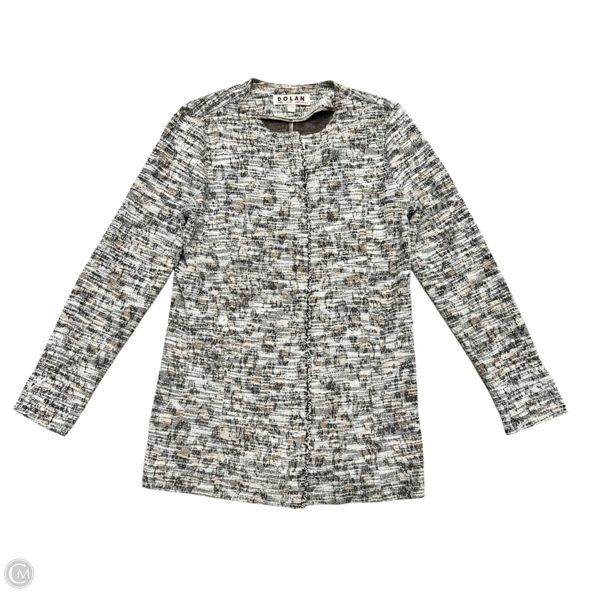 Jacket Other By Dolan Left Coast In Black & Cream, Size: M