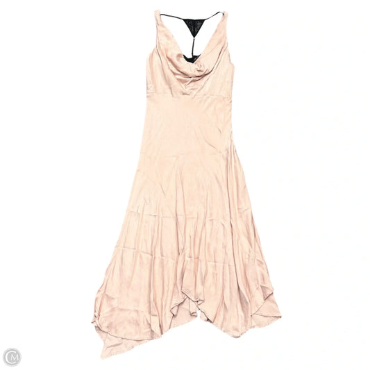 Dress Party Long By Anthropologie In Pink, Size: Xl