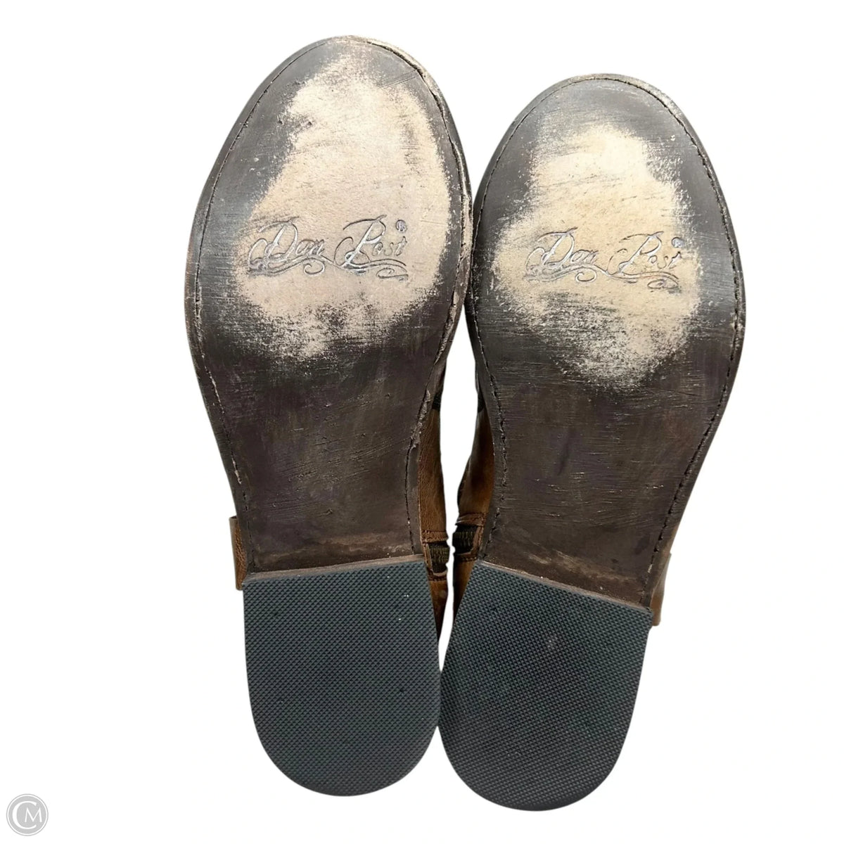Boots Knee Flats By Dan Post In Brown, Size: 6.5