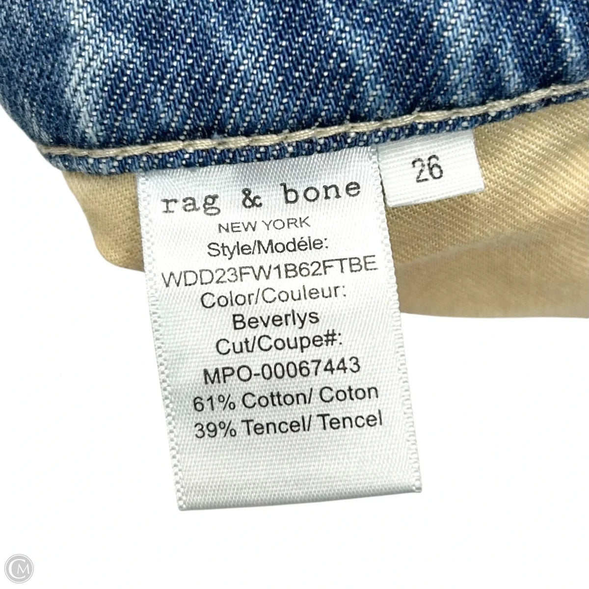 Skirt Maxi By Rag And Bone In Blue Denim, Size: 2