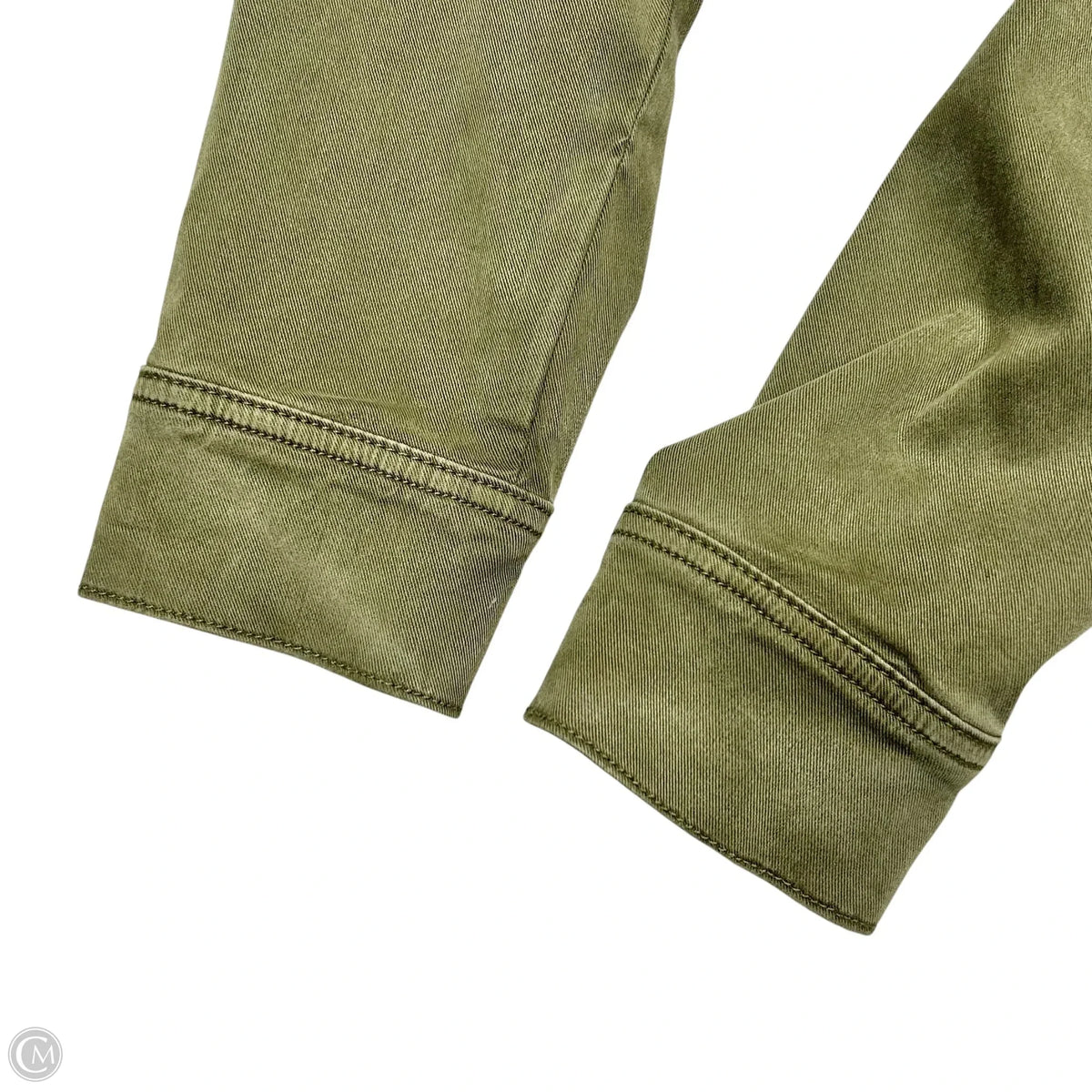 Jacket Denim By Paige In Green, Size: L