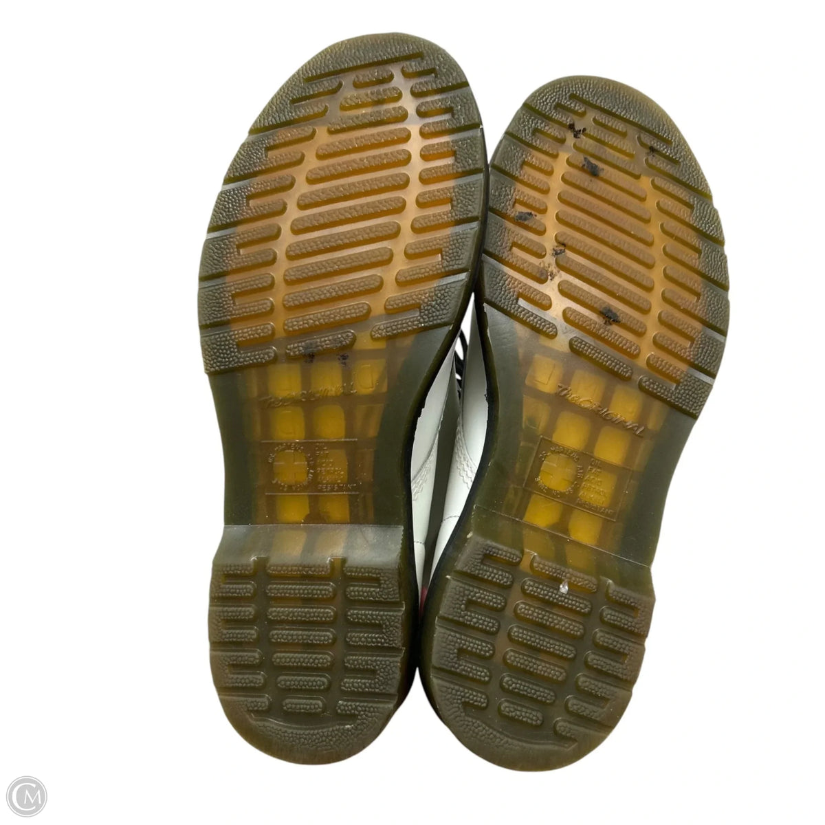 Boots Combat By Dr Martens In White, Size: 9